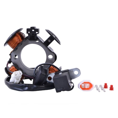 Rmstator 4-Pole Stator for Suzuki LTZ 90 QuadSport 2007-2009 2014-2018, LTZ 50 QuadSport 2006-2009 2016-2020 RMS010-104525